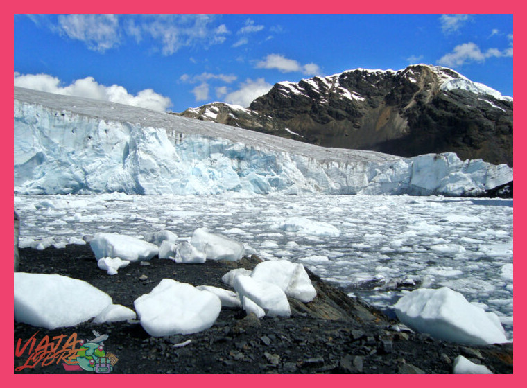 ¿Cuál es el número estimado de lagunas glaciares existentes en la Cordillera Blanca?