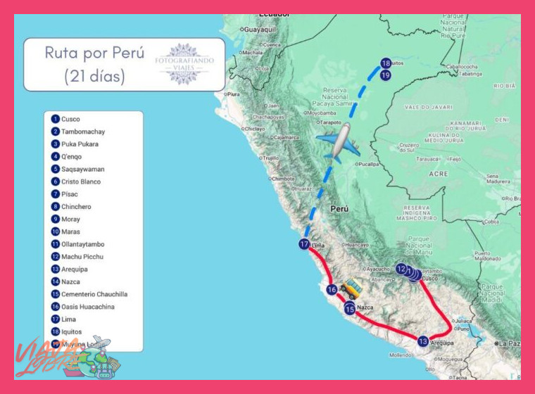 ¿Cuál es la distribución de días recomendada para el itinerario 'Perú esencial' que incluye Lima, Paracas, Cusco y Machu Picchu?