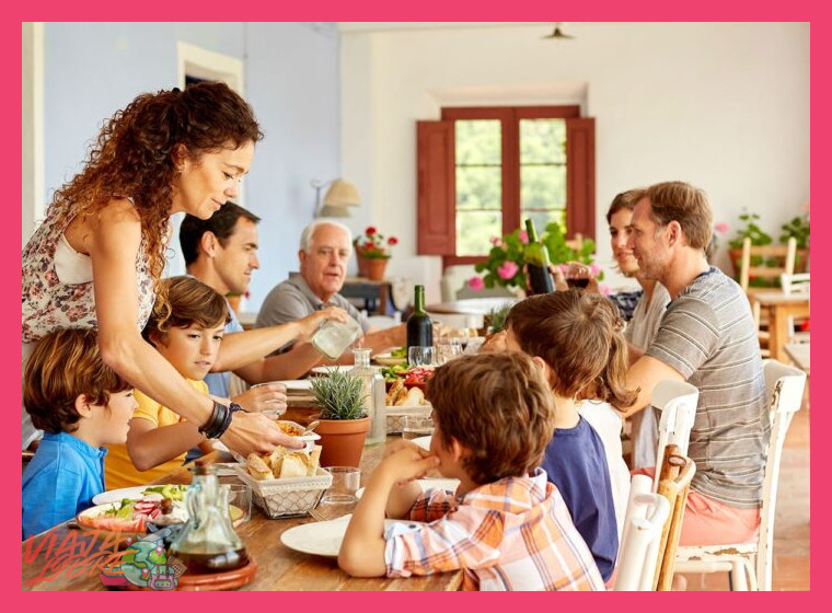 ¿Cuáles son las consideraciones principales sobre alimentación y reciprocidad durante la estancia?