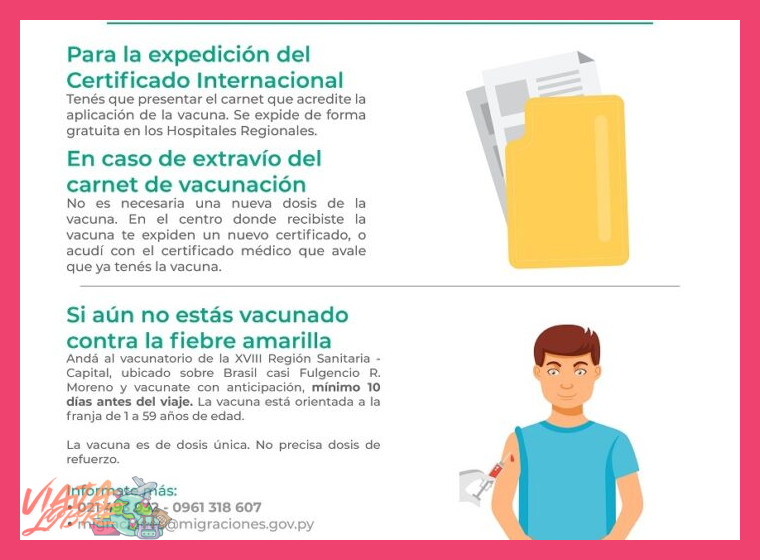 ¿Cuáles son los requisitos sanitarios actuales, como la vacuna contra la fiebre amarilla, para ingresar a Perú según el itinerario del viajero?