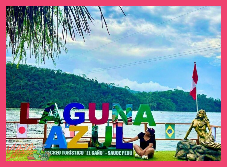 ¿Dónde se encuentra exactamente la Laguna Azul de Tarapoto?