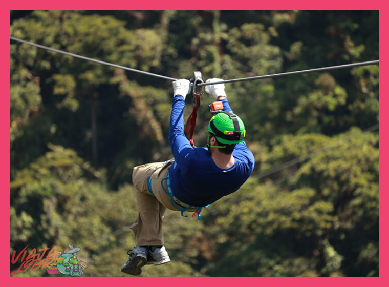 ¿En qué consiste exactamente la aventura de canopy y zipline?