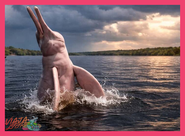 ¿Es garantizado el avistamiento de los delfines rosados durante el tour?