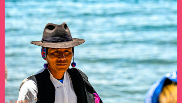 Estancia aimara en Taquile isla flotante Lago Titicaca tejido y pesca - Estancia aimara en
