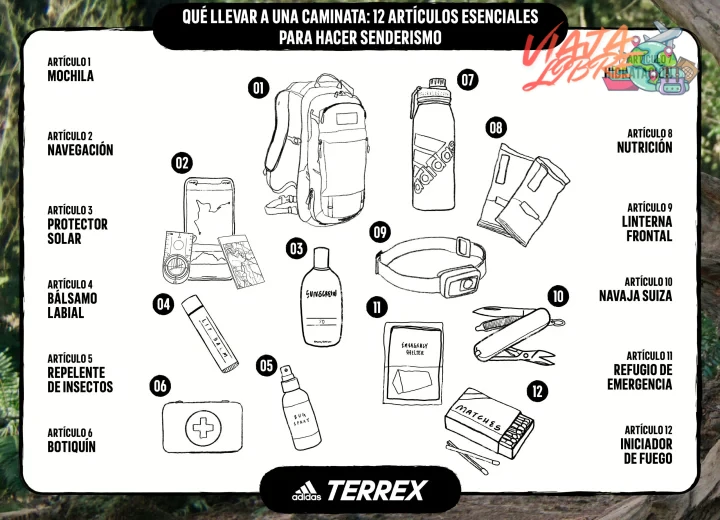 Incluir ejercicios de fuerza en piernas y core para el desnivel acumulado