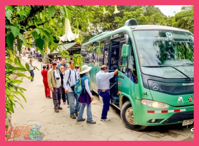 Opciones de transporte en autobús para tours familiares en Perú con itinerario a Machu Picchu y la selva