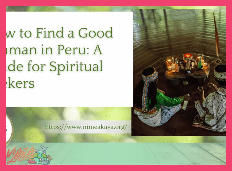 ¿Qué hace a un chamán o guía espiritual confiable para un retiro con ayahuasca?