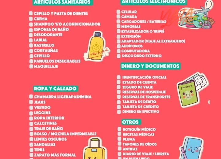 Qué llevar a los clásicos imperdibles de viaje