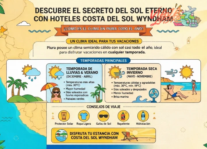 Ropa ligera, bloqueador solar y repelente para el clima veraniego