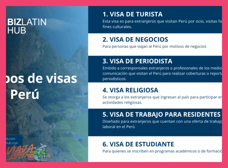 Tipos de Visa y Categorías de Ingreso Más Comunes