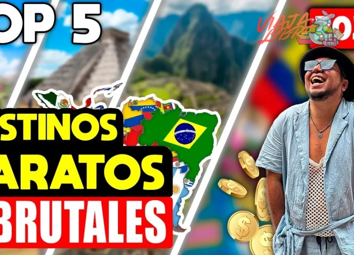 ¿¡TOP 5 países más BARATOS para viajar en Latinoamérica! (¡Te ?