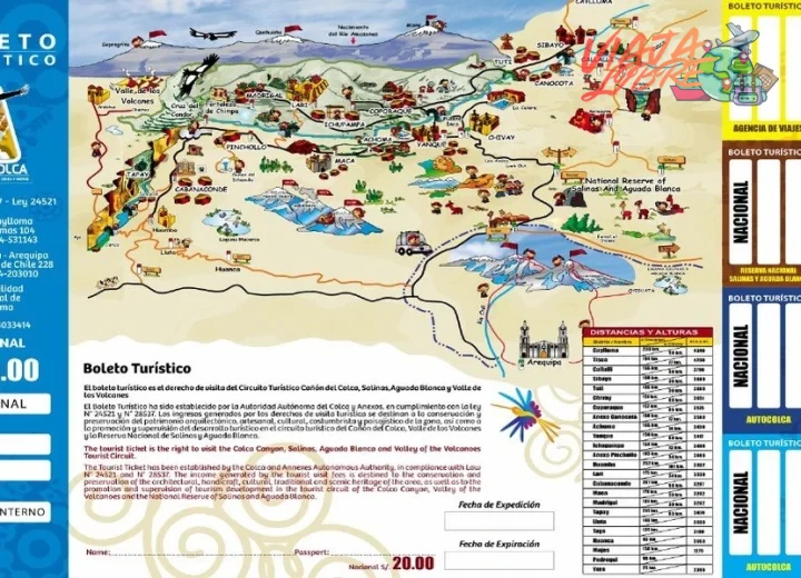 Tour Cañón del Colca 3 días 2 noches con paradas en Chivay y la Cruz del Cóndor