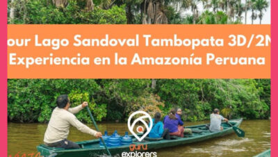 Tour Tambopata Sandoval Lake observación de caimanes y monos - Tour Tambopata Sandoval